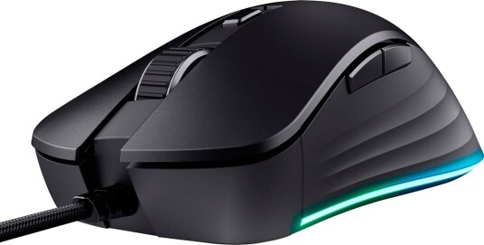 Trust GXT 924 Ybar+ Gaming Mus RGB USB-A 25000 DPI Black