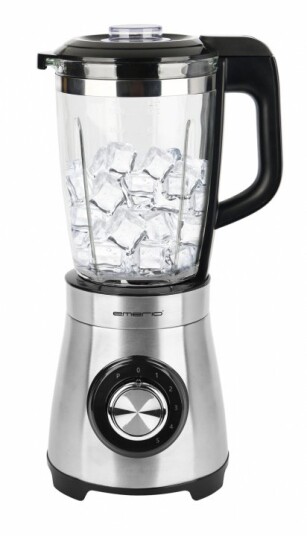 Emerio BL 126794 Stål Blender med 1,75L Glasskanne og 5 Hastigheter Emerio BL 126794 Stål Blender med 1,75L Glasskanne og 5 Hastigheter