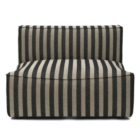 Ferm Living Catena Sofa Center L100   Louisiana   Sand/Black