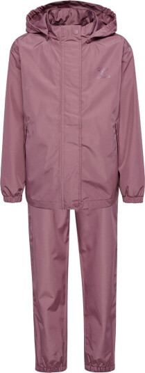 Hummel Hmlnessie Rainsuit Purple 140 Hummel Hmlnessie Rainsuit Purple 140