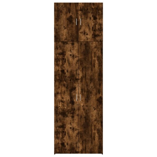 Highboard røkt eik 80x42,5x249 cm konstruert tre 8721102654572 Highboard røkt eik 80x42,5x249 cm konstruert tre 8721102654572