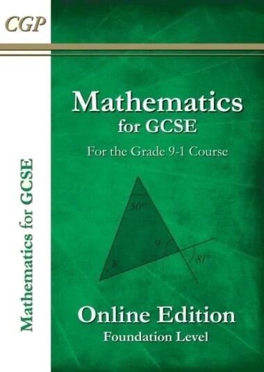 Maths For Gcse Textbook: Foundation Av Cgp Books