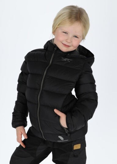 Swedemount Östersund Down Jacket 2.0 Jr Black/Carbon Black 130 Vinterjakker