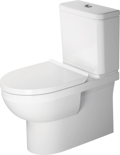 Duravit No.1 Gulvstående toalett 365x650 mm, Rimless, Hvit m/HG Duravit No.1 Gulvstående toalett 365x650 mm, Rimless, Hvit m/HG