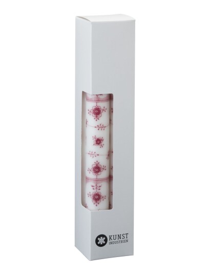 Kunstindustrien Classic Candles - Gift Box W. 4 Pcs - Red - ONE SIZE