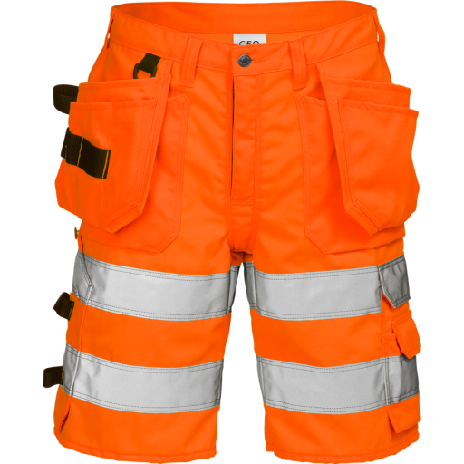Fristads Shorts 2028 Plu, Klass 2 Varsel Orange C54