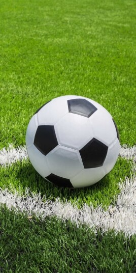 Fotboll Corner badhandduk strandhandduk 70x140 cm