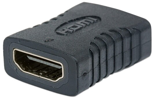 MANHATTAN MH HDMI Adaptor, A-Female/A-Female, Black, Polybag