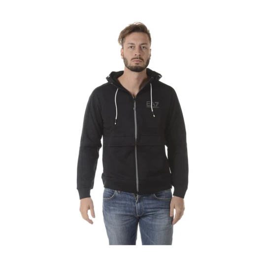 Emporio Armani EA7 Herre Gensere & Hettegensere Svart 2XL Emporio Armani EA7 Herre Gensere & Hettegensere Svart 2XL