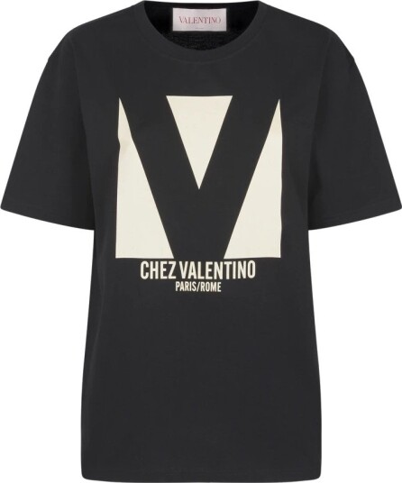 Valentino Dame Topper Svart 2XS,