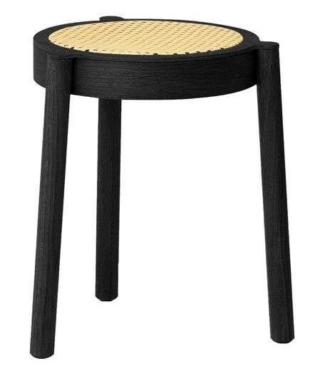 Northern - Pal Stool Black Painted Oak/Light Mesh
