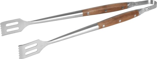 Grilltang Pepper i rustfritt stål med trehåndtak 46 cm