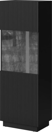Torvalen Vitrinskåp 60x178 cm - Svart