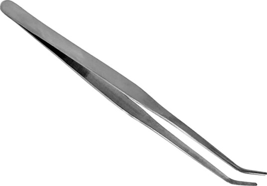 Vallejo Hobby Tools Pinsett - 175mm, Sterkt Buet - Rustfritt Stål Vallejo Hobby Tools Pinsett - 175mm, Sterkt Buet - Rustfritt Stål