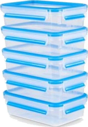 Tefal MasterSeal Mealprep Set 5 x 0.8L
