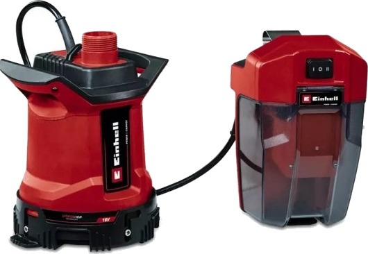 Einhell Ge Dp 18/25 Ll Li 153 W Batteri 0,5 Stang 7000 L/T Sort Rød Solo Einhell Ge Dp 18/25 Ll Li 153 W Batteri 0,5 Stang 7000 L/T Sort Rød Solo