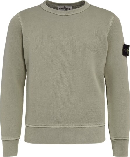Stone Island Collegegenser Gjørme Stone Island 10 år (140) Collegegenser Armygrønn Grønn