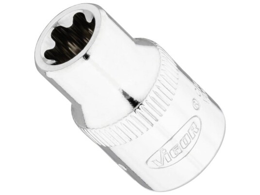 Vigor Vigor V7920-Ep10 E+ Profil Topnøgleindsats 1 Stk. Firkant, 3/8 (10 Mm)