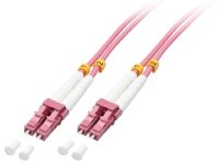 Lindy OM4 3m Fiberoptisk Kabel LC-LC Purpur Lindy OM4 3m Fiberoptisk Kabel LC-LC Purpur