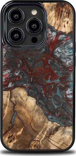 Bewood Unique Deksel iPhone 15 Pro Planeter Pluto