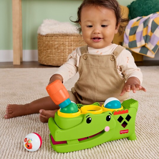 Fisher-Price Fisher-Price Sit & Tap Rolligator Green ONE SIZE Fisher-Price Fisher-Price Sit & Tap Rolligator Green ONE SIZE