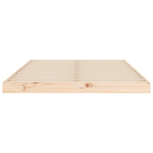 vidaXL Sengeramme 120x190 cm heltre furu 8720845639990