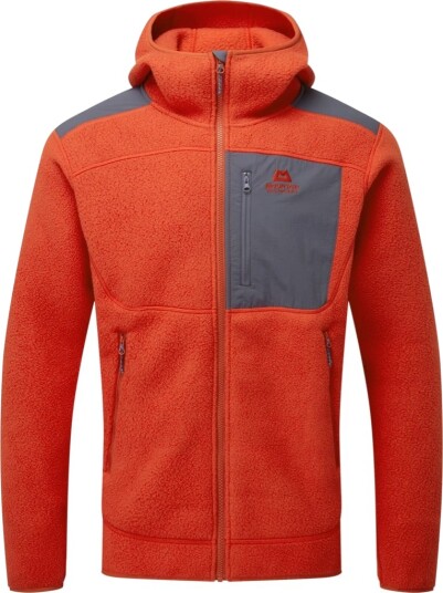 Mountain Equipment Highpile Hooded Mens Jacket Redrock/ombre L