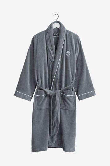 Gant Home Morgenkåpe Icon Grå