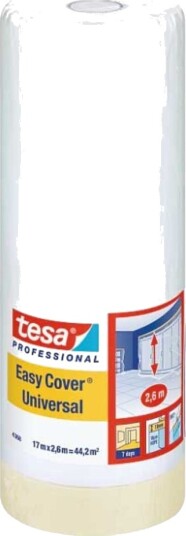 Tesa Maskeringfolie M/tape 2600mmx17m