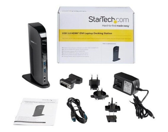 StarTech.com Universal USB 3.0 Laptop Docking Station StarTech.com Universal USB 3.0 Laptop Docking Station