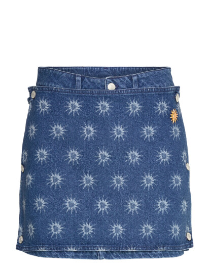 ALOHAS Hada Deep Blue Denim Skirt - Navy - M ALOHAS Hada Deep Blue Denim Skirt - Navy - M