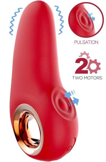 Action Trazy Stimulator With Vibration & Pulsation