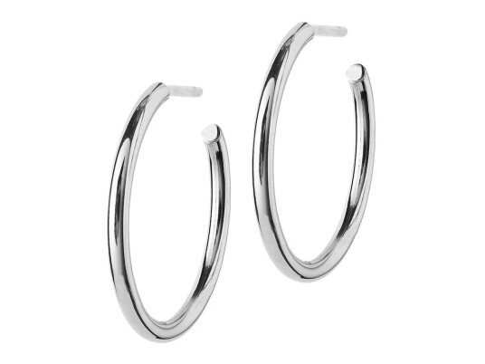 EDBLAD Hoops Earrings Steel Medium, EDBLAD Øredobber