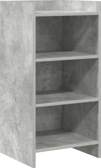  Serviesskap Betonggrå 40 x 36 x 80 cm Konstruert tre
