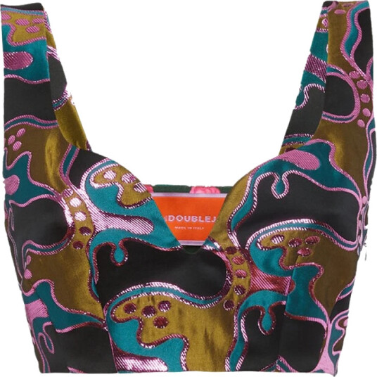 La DoubleJ Dame Topper Flerfarget XL, La DoubleJ Dame Topper Flerfarget XL,
