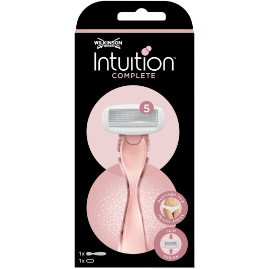 Wilkinson_Sword Intuition Komplett 5 Blads Barberhøvel For Kvinner