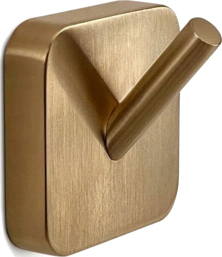Hefe Tonga håndkleknagg 2 stk børstet messing