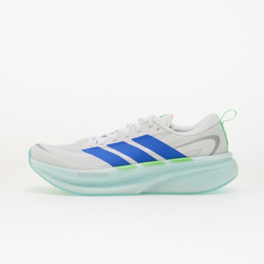 Joggesko adidas Supernova Glide M Running Ftwr White/ Blue/ Lime Burst EUR 41 1/3