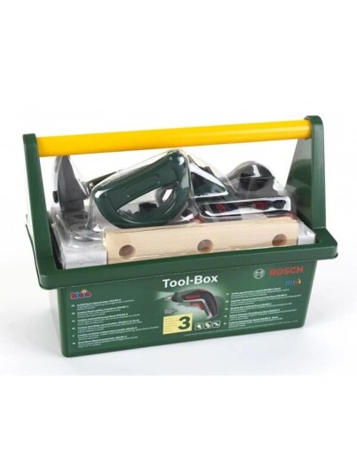 Theo Klein Toy Tool Box with Ixolino Cordless Screwdriver Theo Klein Toy Tool Box with Ixolino Cordless Screwdriver