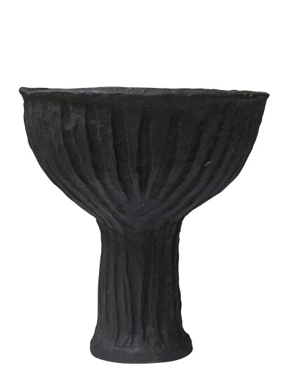 Jakobsdals Calcolo Vase Black GREY 32X32X35CM