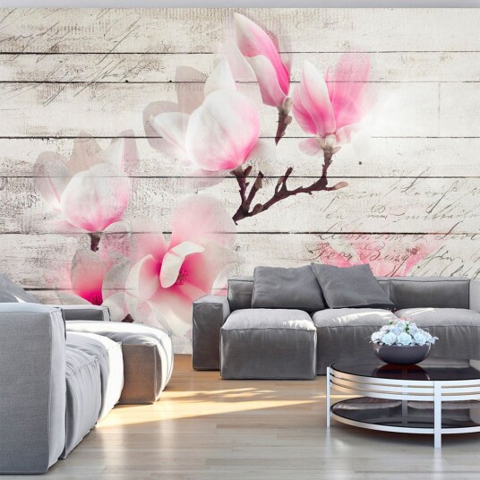 Fototapet Gentlness Of The Magnolia 100x70 - Artgeist sp. z o. o.