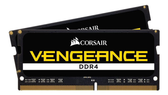 CORSAIR 16 GB (2 X 8 GB) 3200 MHZ SODIMM VENGEANCE CMSX16GX4M2A3200C22 CORSAIR 16 GB (2 X 8 GB) 3200 MHZ SODIMM VENGEANCE CMSX16GX4M2A3200C22