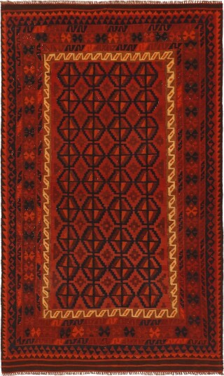 Orientalsk kelimteppe 302 x 183 cm Størrelse: 302 x 183 cm Orientalsk kelimteppe 302 x 183 cm Størrelse: 302 x 183 cm