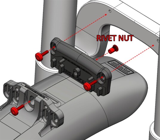 RRP ProGuard Bolt On Adapter FOXtil bruk med proguard bolt on RRP ProGuard Bolt On Adapter FOXtil bruk med proguard bolt on