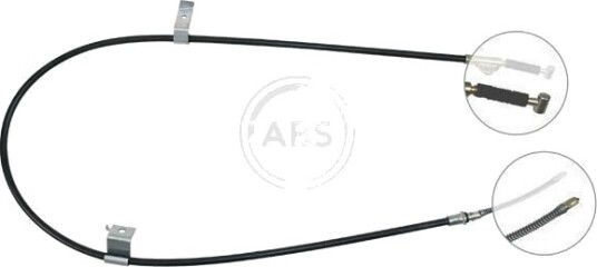 A.B.S. K11788 Tautrekk håndbremse A.B.S. K11788 Tautrekk håndbremse