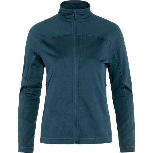 Fjellreven  Abisko Lite Fleece Jacket W Dame 534 Indigo Blue M