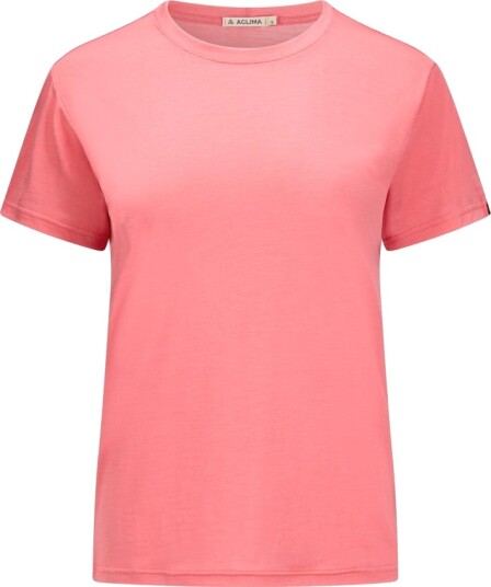 Aclima LightWool 140 Classic T shirt W coral Str. L