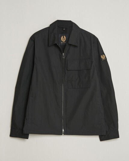Belstaff Cargo Overshirt Black