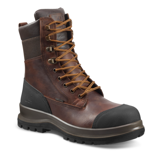 Carhartt Detroit 8' s3 Vanntett Støvel Herre Dark brown 42 42