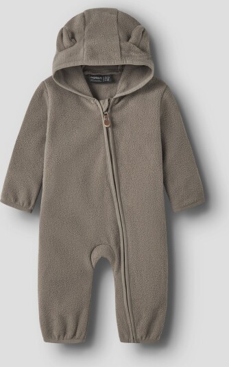 Name It Meeko Fleece Suit Melange Grå 86/92